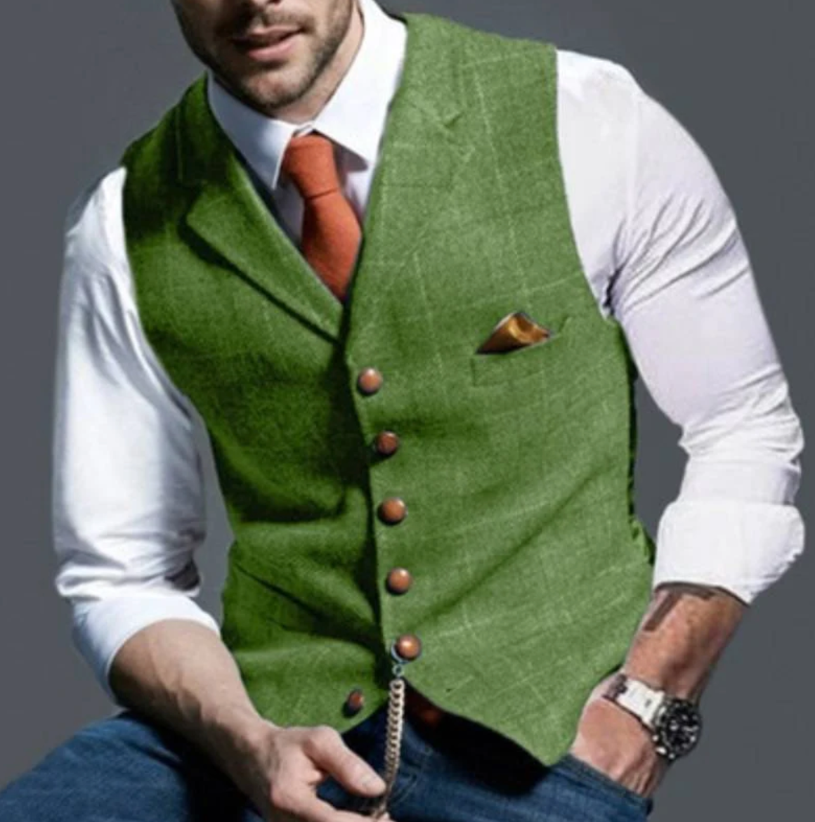 GILET ÉLÉGANT POUR HOMME