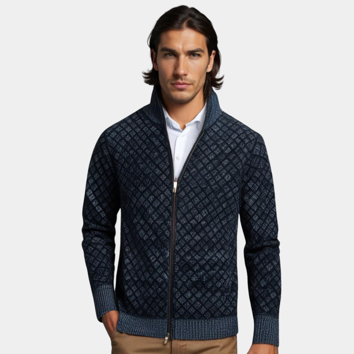 GILET HOMME PREMIUM EN MATÉRIAU SOUPLE