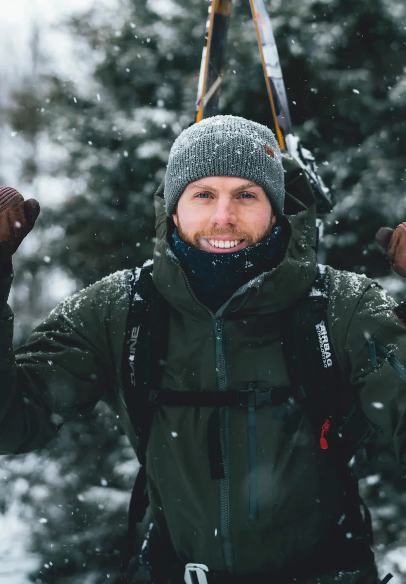 BONNET MÉRINOS DOUBLÉ POLAIRE